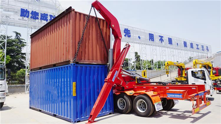 40 ft Side Lift Container Transport Trailer for Sale Manufacturer