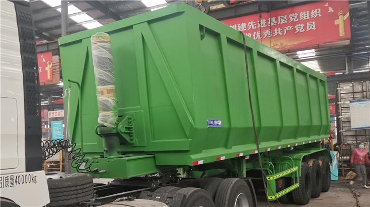 New Tri Axle 100 Ton Semi Tipper Trailer for Sale In Congo