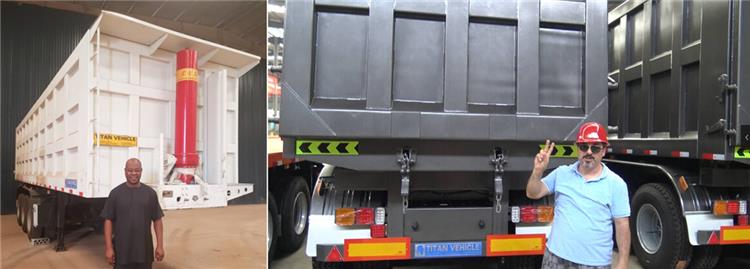 Customer Feedback of Semi Tipper Trailer