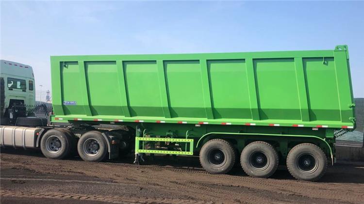 New Tri Axle 100 Ton Semi Tipper Trailer for Sale In Congo