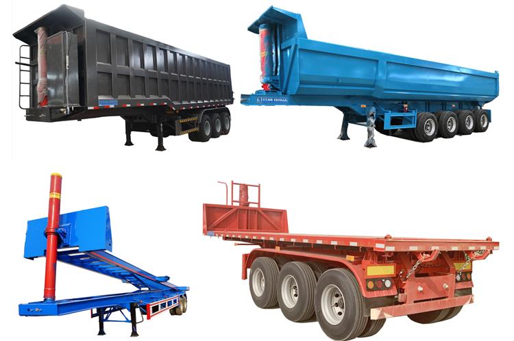 Price of 5 Axle Dump Truck Trailer for Sale | Dumper Semi Trailer