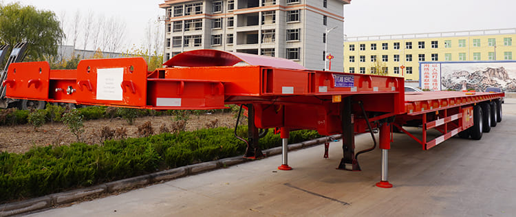 4 Axle 56M Extendable Trailer for Sale