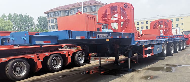 5 Axle Extendable Low Bed Trailer