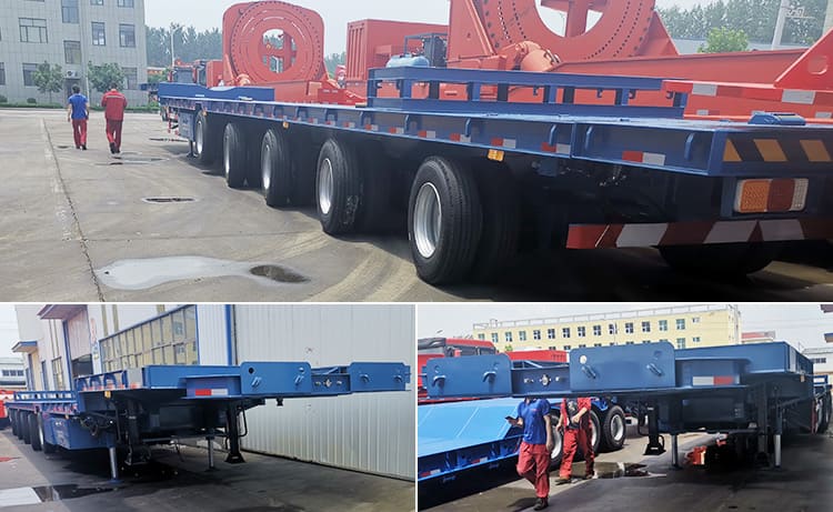 5 Axle Extendable Low Bed Trailer