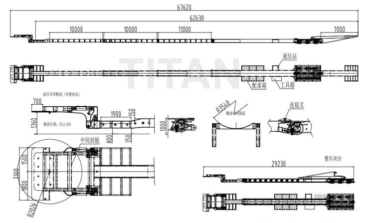 Extendable Semi Trailer for Sale