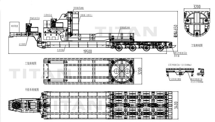 Wind Blade Adapter Trailer for Sale Manufacturers