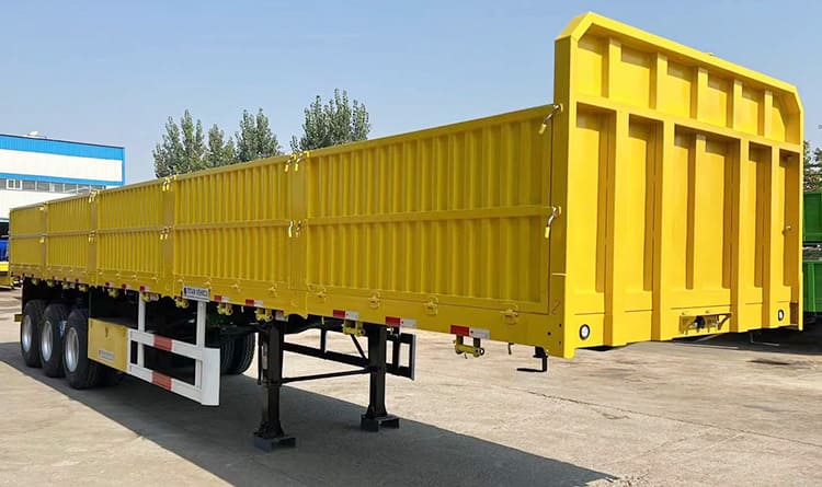 50 Ton Tri Axle Dropside Trailer for Sale in Tanzania