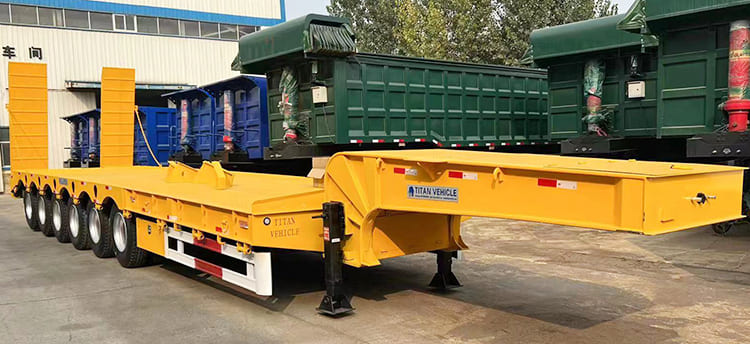 100 Tonne 6 Axle Heavy Haul Trailers for Sale Price in Tanzania