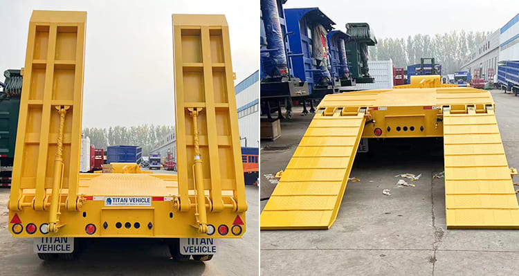 100 Tonne 6 Axle Heavy Haul Trailers for Sale Price in Tanzania