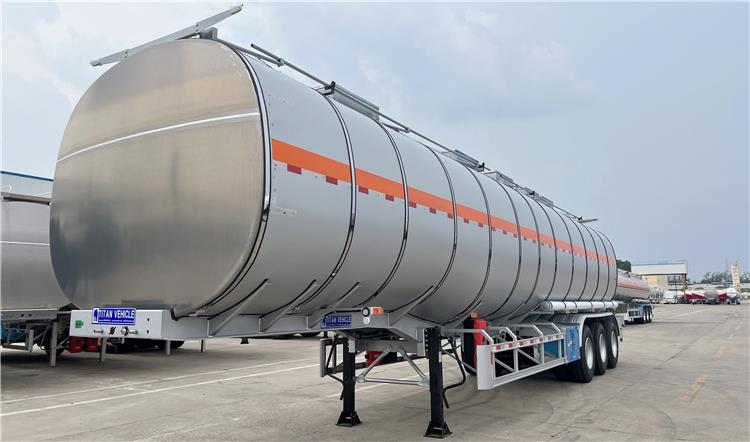 50000 Liters Stainless Tanker Trailer for Sale | Stainless Steel Tanker Trailers for Sale