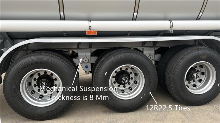 50000 Liters Stainless Tanker Trailer for Sale | Stainless Steel Tanker Trailers for Sale