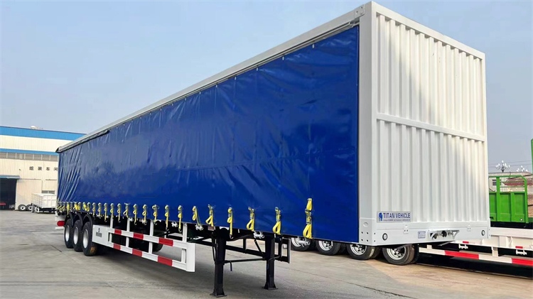 3 Axle Curtain Side Trailer for Sale In Nigeria | Curtainside Trailer for Sale