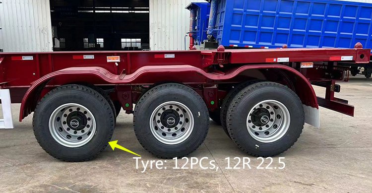 40 Tri Axle Chassis for Sale | Shipping Container Chassis for Sale in Jamaica