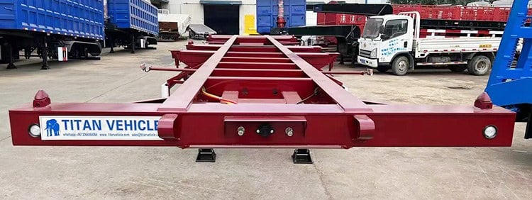 40 Tri Axle Chassis for Sale | Shipping Container Chassis for Sale in Jamaica