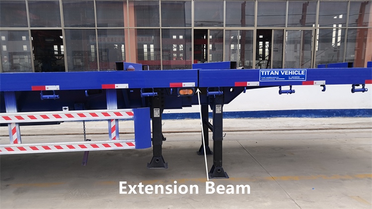 Tri Axle Extendable Flatbed Trailer for Sale | Extendable Flat Trailer for Sale