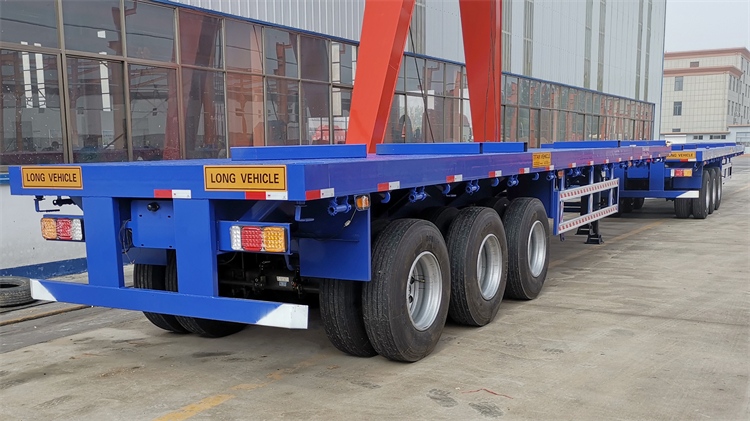 Tri Axle Extendable Flatbed Trailer for Sale | Extendable Flat Trailer for Sale