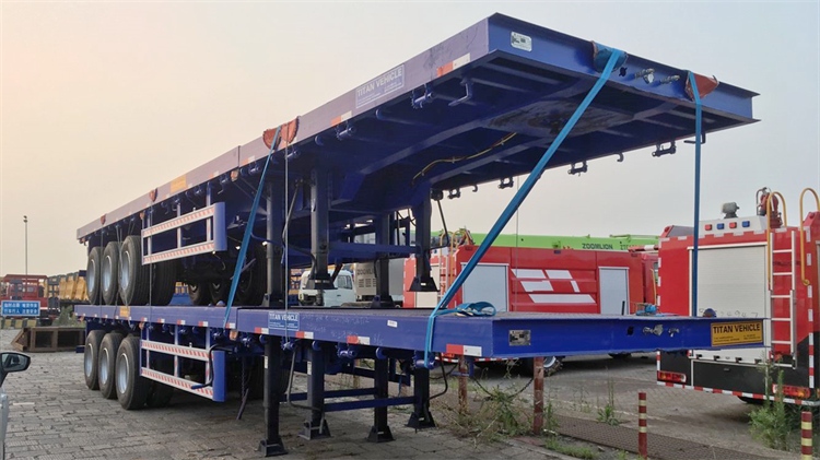 Tri Axle Extendable Flatbed Trailer for Sale | Extendable Flat Trailer for Sale