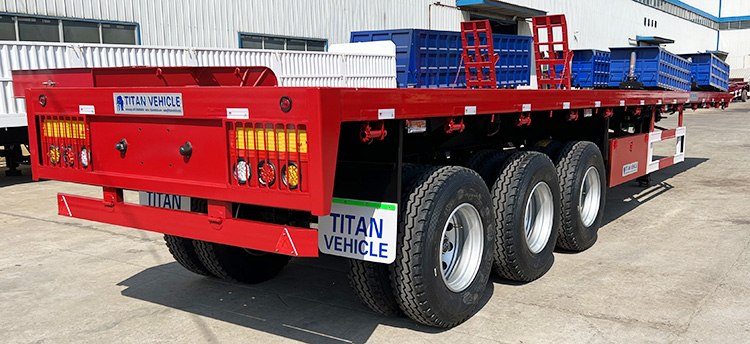 40 Foot Tri Axle Flatbed Container Trailer Price in Nigeria