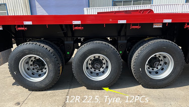 40 Foot Tri Axle Flatbed Container Trailer Price in Nigeria