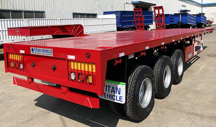 40 Foot Tri Axle Flatbed Container Trailer Price in Nigeria