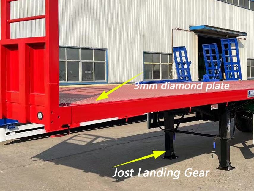 40Ft 3 Axle Flatbed Trailer Headboard for Sale in Kenya