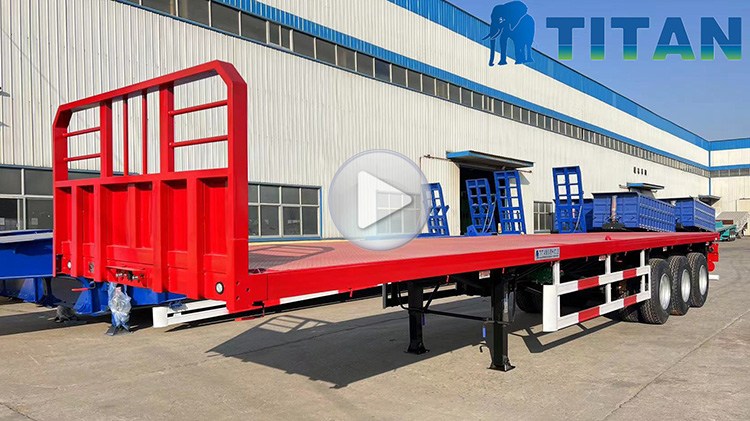 40Ft 3 Axle Flatbed Trailer Headboard for Sale in Kenya