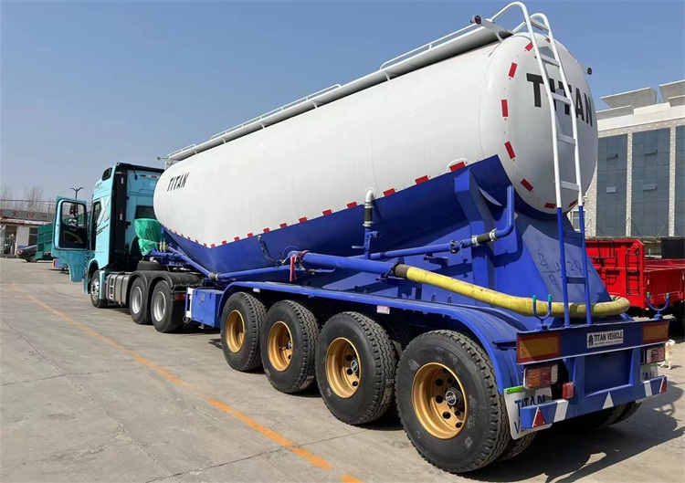 4 Axle 45CBM Cement Tanker Trailer for Sale - TITAN VEHICLE