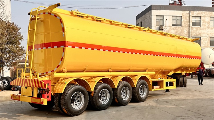 Palm Oil Tank Trailer for Sale In Tanzania - TITAN VEHICLE