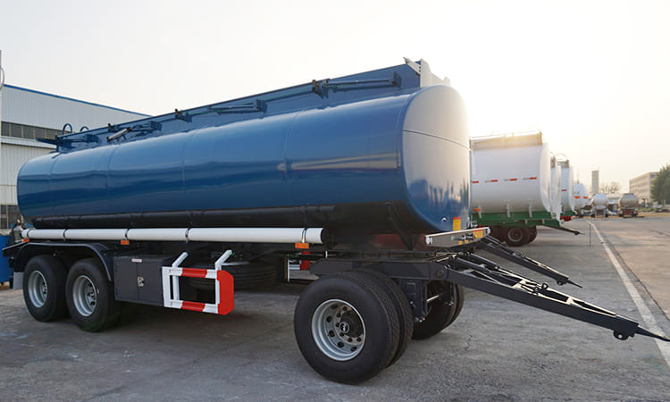 20000 Liters Fuel Tank Full Trailer by professional supplier titan vehicle
