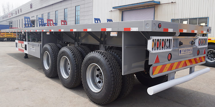 40Ft Flatbed Trailer 3 Axle for Sale Price