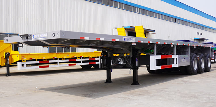 40Ft Flatbed Trailer 3 Axle for Sale Price