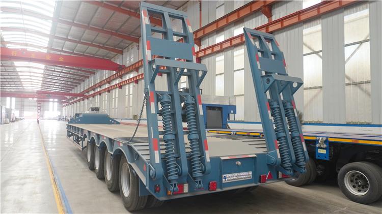 4 Axle Extendable Low Bed Trailer for Sale In Tanzania