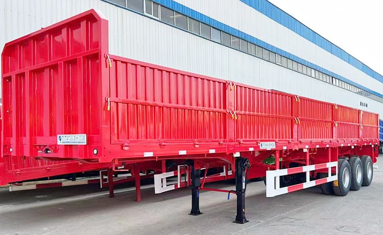 60T Tri Axle Sideboard Trailer for Sale Price Manufacturers