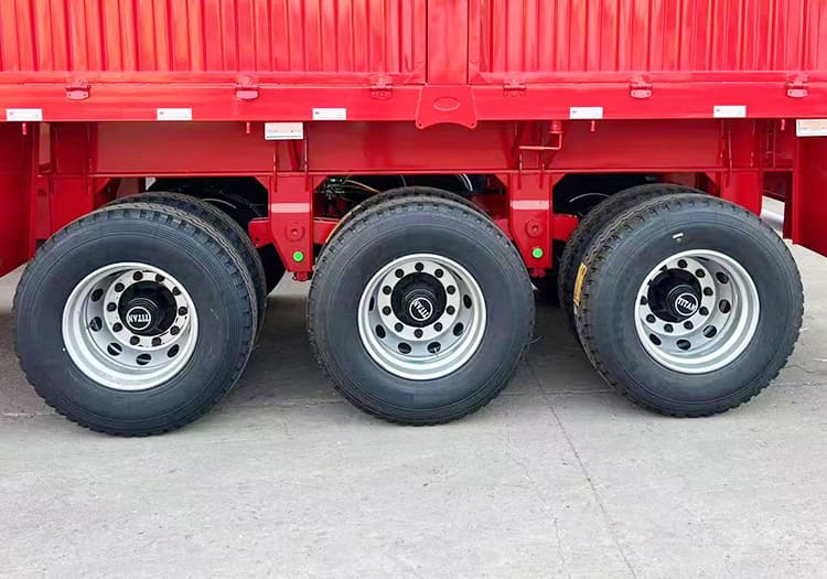 60T Tri Axle Sideboard Trailer for Sale Price Manufacturers