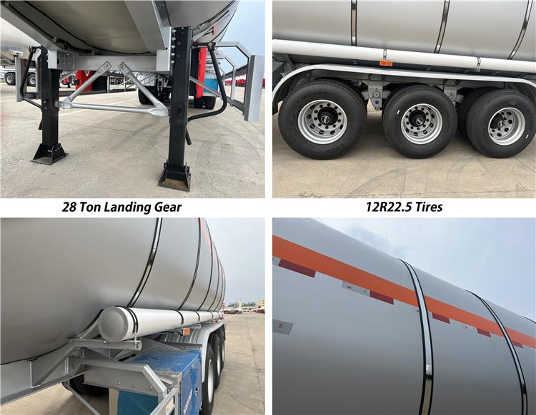 50000 Liters Stainless Tanker Trailer for Sale