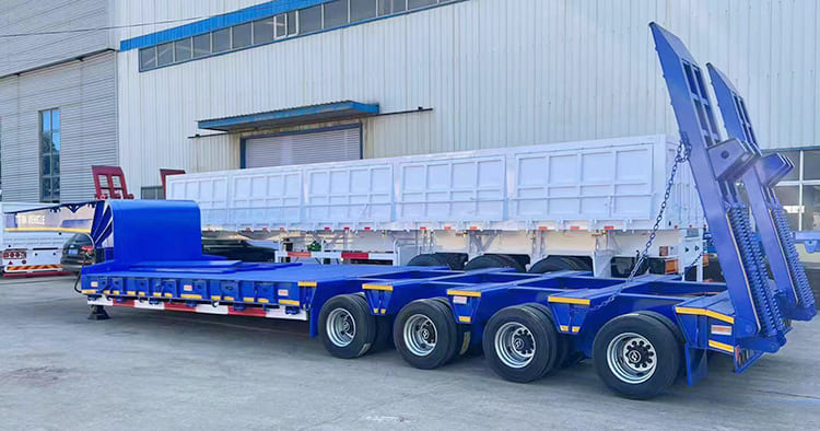 130 Ton Multi Axle Low Bed Trailer Price | What is Low Bed Trailer?