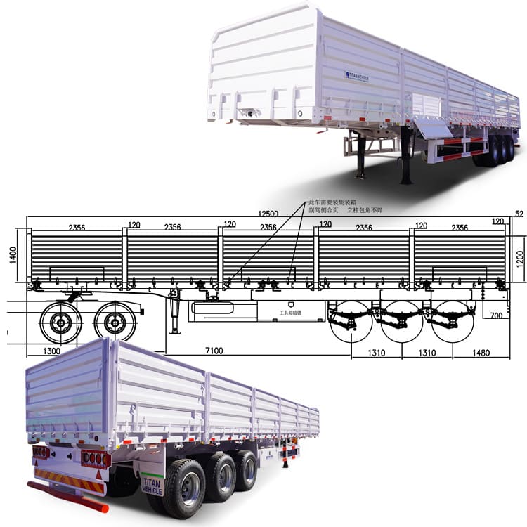 50 Ton Tri Axle Semi Grain Trailer for sale near me in Zimbabwe