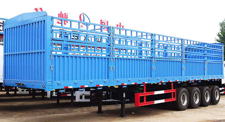 4 Axle Livestock Transport Trailer | Animal Transport Trailer | Cattle Transport Trailers