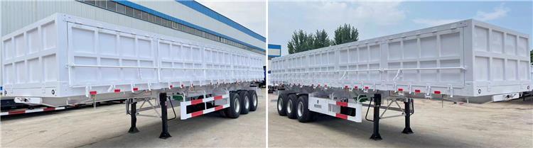 12.5m 34 Ton Side Dump Trailer for Sale In Ghana