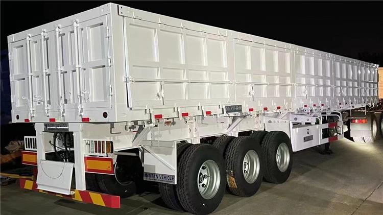 12.5m 34 Ton Side Dump Trailer for Sale In Ghana