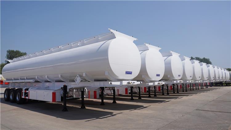 Tri Axle 45000 L Fuel Tanker Semi Trailer for Sale In Zambia