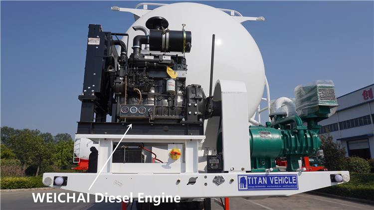 35m³/CBM Cement Bulk Trailer for Sale In Trinidad and Tobago
