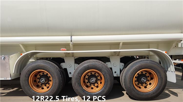 Fuel Tanker Trailer for Sale with 45000 Liters Capacity In Namibia