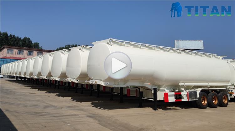 Fuel Tanker Trailer for Sale with 45000 Liters Capacity In Namibia