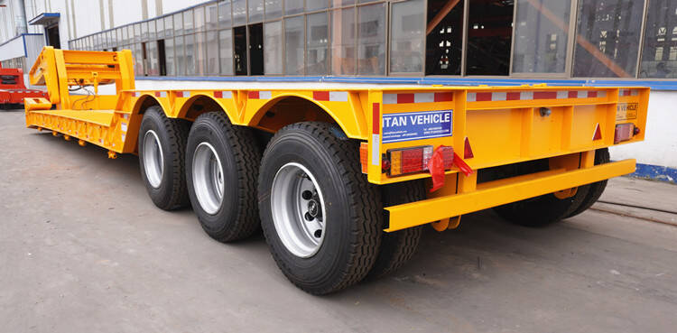 120T Gooseneck Lowboy Trailers for Sale In ZImbabwe