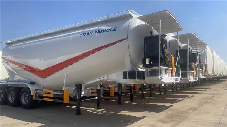 Tri Axle 40 CBM Bulk Cement Trailer for Sale | 2023 Bulk Cement Tanker Truck Trailers