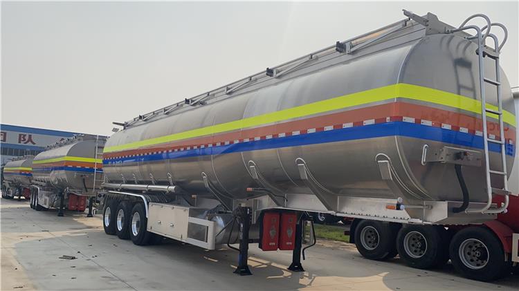 50000 Liters Aluminum Tanker Trailer for Sale In Costa Rica