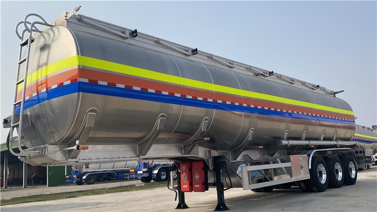 50000 Liters Aluminum Tanker Trailer for Sale In Costa Rica