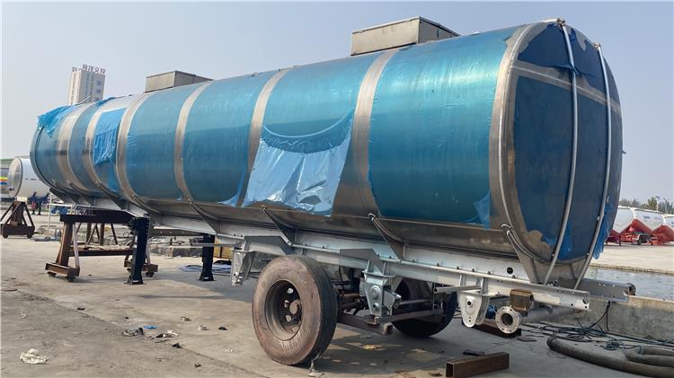 50000 Liters Aluminum Tanker Trailer for Sale In Costa Rica