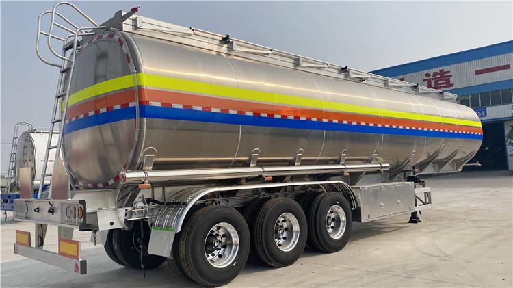 50000 Liters Aluminum Tanker Trailer for Sale In Costa Rica